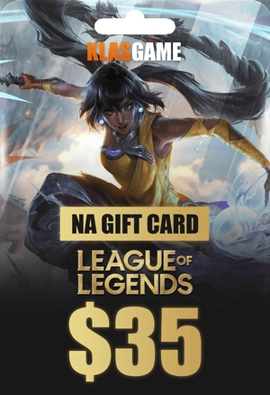 League Of Legends NA 35$ Gift Card